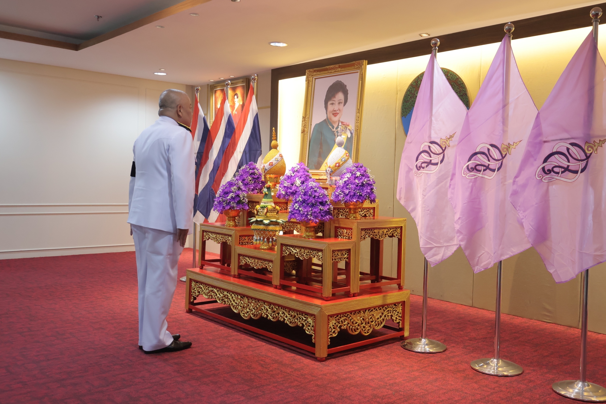 title - วันที่ 13 กรกฎาคม 2569 นายวิทูล ประดิษฐบุญ ปฏิรูปที่ดินจังหวัดปราจีนบุรี มอบหมายให้ ข้าราชการ และเจ้าหน้าที่ ส.ป.ก.ปราจีนบุรี เข้าร่วมพิธีเนื่องในวันคล้ายวันประสูติ พระเจ้าบรมวงศ์เธอ พระองค์เจ้าโสมสวลี กรมหมื่นสุทธนารีนาถ
